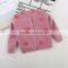High Fashion Knitwear 100 Handmade Baby Sweater With Applique 3D Flowers