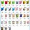 Washable Reusable Waterproof Cloth Diaper Wetbag, Zip-closure Wet Dry Bag,AI2 all in one size diaper wetbag