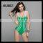 2016 New Siamese swimsuit thin stripes bikini