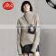  comfortable ladies loose pullover chunky knit sweater with wholesale price
