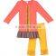 New design girls remake fall children boutique clothing for wholesale
