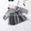 B22661A Autumn New design sweet Baby Girl plaid dress