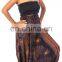 Flower Eye Pattern Harem Yoga Jumpsuit Dance Hammer Trousers Pants