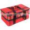 Red Foldable Polyester Universal Food Thermal Carrier