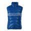 waterproof cover wine red duck down vest for woman