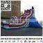 New space rocket inflatable slide for kids, inflatable airplane slide for fun