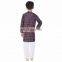 soundarya new design casual printed cotton kurta pajama set for boys