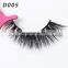 D005 free samples New 2018 luxury mink fur eyelashes/false eyelashes