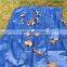 Blue waterproof pvc coated tarpaulin