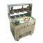 10 fruit container double pan Thailand Rolled Fried Ice Cream Machine / Instant Ice Cream Rolls Machine