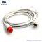 Biolight A2/A3/A5/A6 IBP Cable to Utah/Edward/Abbott Transducer Adapter Cable