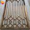 Customized home decor laser cut restaurant decorative metal folding screen room divider