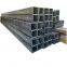Black Annealing Hollow Section Square / Rectangular Steel Pipe