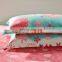 2020 newest design 100% cotton washed brushed fabric super soft reactive printing various design bedding set for girls