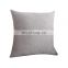 Wholesale Custom Design Luxury Linen Solid Color Plain Square Decorative Throw Pillow For Sofa