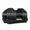 Factory Price Home Body Exercise Adjustable Plastic Dip Dumbbell Set