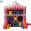 Interactive fun Inflatable 4 Spot and Tic Tac Toe 2 Sides Inflatable Games Carnival Party Fun Time