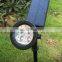 Light-operated 4 LED Backyard Garden Lighting LED Solar Lights Outdoor