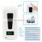 Home Large Capacity 2000ml 2400ml Thermometer Touchless Soap Liquid Foaming Automatic Alcohol Hand Sanitizer Spray Dispenser