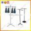 metal/steel bag display rack/handbag rack display/metal handbags rack stand
