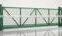 classic Extra length H 2 m * W 10 m 3D curved wire mesh manual drive cantilever-slide fence gate system for safety on sale