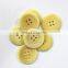 Custom Eco-Friendly Dyeing Real Round 16L Nut Natural Corozo Buttons