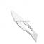High Quality Disposable Scalpels Carbon Steel no 15 10 Surgical Blades for Hospital Use
