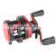 Max Drag Power 6kg 4.7:1 High Speed Gear Ratio Saltwater Bass Pike Fishing Baitcasting Reels