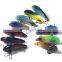 Fishing Lure Jerkbait Noise   Vibration Spinner Artificial hard colourful glide  bait VIB Crankbait with sequins