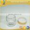 100ml round clear cosmetic cream glass bottles or jar