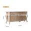 European classic style hand carved Luxury solid wood dining room table set Furniture