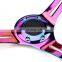 AUSO ABS 14 Inch 350MM Universal Auto Parts Modified Racing Car Steering Wheel