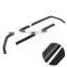 Wind Deflectors JL Window Visor Rain Sun Shield Cover Trim for Wrangler JL Offroad Accessories