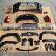 Maictop Auto Parts for Hilux Newest Pickup Front Bumper Body Kit for Hilux Revo Upgrade to ROCCO 2021