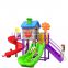 Small Amusement Park Commercial Plastic Outdoor Playground Equipment