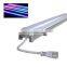 Outdoor Waterproof Milky White PC Cover IP65 12W Digital Addressable RGB LED Tube