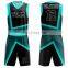 Custom Sublimation Basketball Uniform Polyester Breathable Quick Drying Basketball Suits For Men