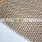 Decorative bronze Stainless Steel Chainmail Ring Metal Mesh Curtains