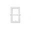 Windows casement with glass windows aluminum profile customised hat box pvc window