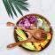 Acacia Wood Salad Bowl Servers Set Solid Hardwood Salad Wooden Bowl With Spoon For Fruits Salads