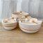 Hot Sale Handmade Cotton Rope Vessels Color Three Sizes Organic Cotton Thread Rope Baskets Vietnam Supplier