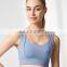 High Support Adjustable Shockproof Sports Bra Fixed Pads Sweat-Wicking Fitness Gym Bra Top Women Outdoor Trainig Wear Outfit