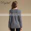 High Quality 100% Cashmere Women's Sweater Comfortable Knitted Casual Style with Crew Neck Solid Pattern for Winter