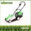 Professional and new green electric lawn mower,portable lawn mower