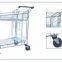Almacén de seguridad, supermercado, almacenamiento de carga, rollo de malla de alambre de acero galvanizado, jaula, paleta, carrito de metal