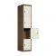 Modern Simple Single 4 Door Locker Durable Metal Sturdy Steel Cupboard