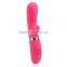 fashion hot selling clitoris dual shock rod silicone vibrators g-spot stimulation of adult sex toy adult sex toys