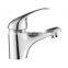 Single Handle Deck Mount Centerset Chrome Bathroom Sink Faucet Square Widespread Waterfall Bathroom Basin Faucet