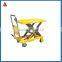 Hydraulic lift platform hydraulic Hand Operated scissor lift table