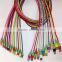 25cm/1M/2M/3M Braided Wire Colorful Micro USB Cable 3ft Sync Nylon Woven Charger Cords For Samsung Galaxy S3 S4 S6